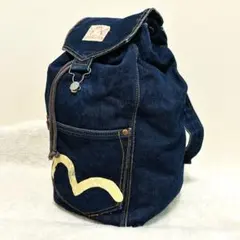 希少】EVISU エヴィス カモメ デニム リュックサック 巾着型 