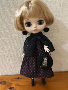 ハロウィンメイク　カスタムフェイパーツ　ブライス　アイシードール　ゴシック ハロウィンメイクカスタムフェイパーツブライスアイシードール