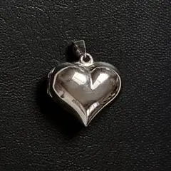 スタージュエリー SVぷっくりハートチャーム ロケットペンダント