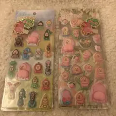 スペシャル　もっちもちシール　こびとずかん　2セット