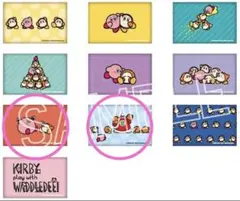 星のカービィ カービィ play with ワドルディ スクエア缶バッジ