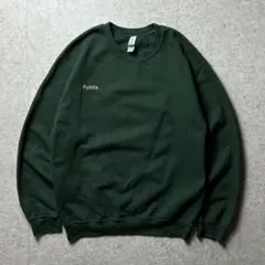 GILDAN スウェット　ワンポイント刺繍　スーパー　アメカジ　緑　S
