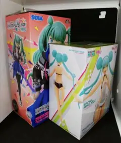 【初音ミク】レーシングver.＋ストリートのセカイの初音ミク