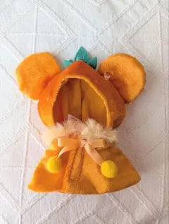 ユニベアシティ シークレットポンチョ ディズニー オレンジ