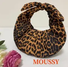 ✨極美品✨MOUSSY マウジー レオパード ハンドバッグ ヒョウ柄 ブラウンのサムネイル