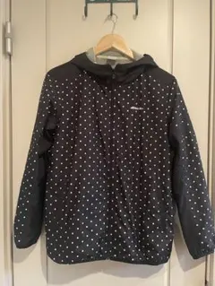 adidas neo ドット柄ジャケット フード付き