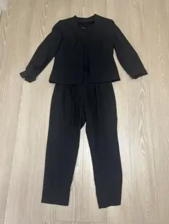 しまむら スーツ セットアップ 3点セット　ノーカラー パンツ