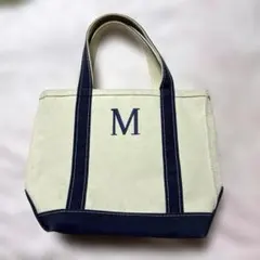 L.L.Bean エルエルビーン トートバッグ ネイビー M刺繍