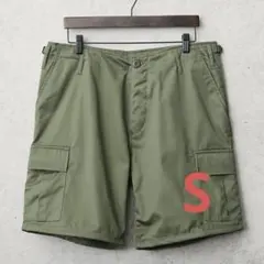 新品 米軍 BDU ショートパンツ オリーブ Sサイズ ミリタリーのサムネイル