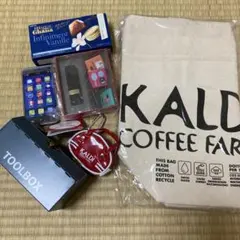 KALDI トートバッグとチョコレート詰め合わせ
