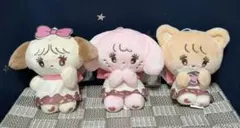 mikko×Sanrio characters ドーナツデザインマスコット 3個