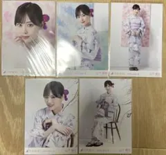 乃木坂46 生写真 浴衣2023 山下美月 5種コンプ