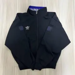 adidas 80s トラックジャケット L 刺繍ロゴ デサント製 ヴィンテージ