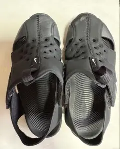 NIKE キッズ サンダル ブラック