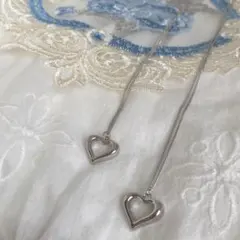 オープンハートのネックレス