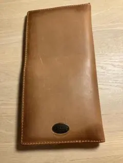 （価格交渉可）FOSSIL レザー パスポートケース
