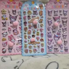 リオ桃シール3枚セット