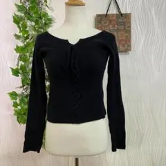 b580「美品」　SPIRALGIRL　オシャレニット　カジュアル　可愛い　綺麗のサムネイル