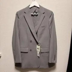 新品 UNIQLO C ダブルテーラードジャケット XS グレー 2025年 - メルカリ