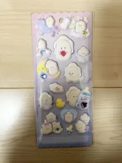 【正規品】つぶらな瞳のぷくぷくシール
