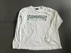 THRASHER 長袖Tシャツ ローズ刺繍 ホワイトのサムネイル