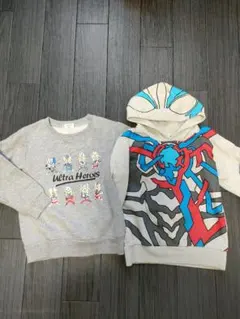 ウルトラマン 裏毛トレーナーとなりきりパーカー（ブレーザー）セット