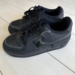 なこ様専用NIKEナイキ エアフォース1 シャドウ トリプル ブラック 22cm