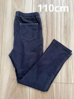 子供服　キッズ　ユニクロ　UNIQLO レギンス　デニムライク　110cm