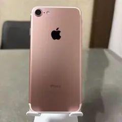 【美品】iPhone7 32GB ローズゴールド SIMフリー エアドロ可能