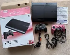 PS3 250GB 本体 CECH-4000B チャコールブラック 付属品付