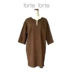 Forte_Forte フォルテフォルテ カフタンワンピースのサムネイル