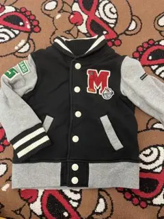 ミキハウスMIKIHOUSEスタジャン風ブルゾンジャケット100