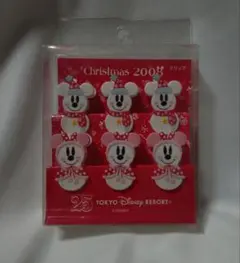 クリスマス 2008　クリップ　東京ディズニーリゾート　25周年