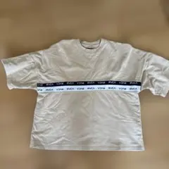 即日発送！RVCA ロゴテープ Tシャツ ベージュ Lサイズのサムネイル
