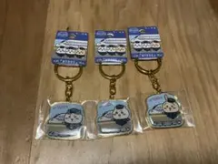 ご当地ダイカットキーホルダー（東海・西日本限定N700S）3点セット