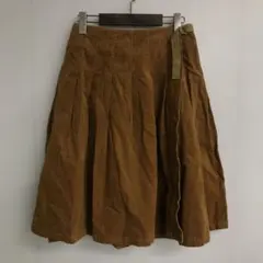 2ピ66◎fig london◎巻きスカート◎ひざ丈フレアスカート◎レディース