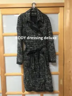 BODY dressing deluxe ツイード ロングコート