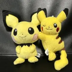 ポケモン ピチュウ＆ねそべりピカチュウ 2体セット
