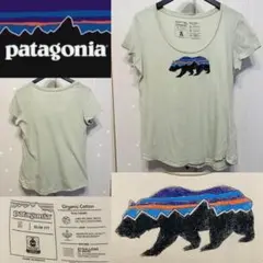【定番ヘビロテ】Patagonia パタゴニア ロゴベアープリントTeeのサムネイル