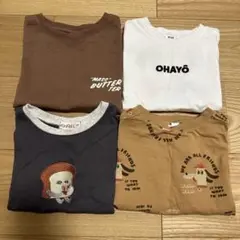 キッズ Tシャツ 4枚セット 100cm