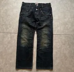 grunge edwin fade denim pants y2k - メルカリ