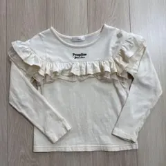 JENNI loveロングTシャツ130cm　アイボリー女の子長袖　白