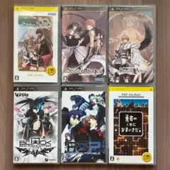 PSP ソフト シャイニングシリーズ、ペルソナ3など 6本