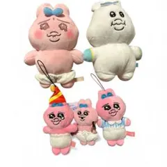 おぱんちゅウサギぬいぐるみ5体セット