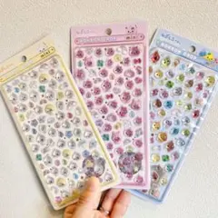 しずくちゃん　ボンボンドロップシール　mini ミニ　3枚　クーリア