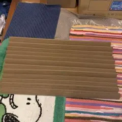 ブラウン ストライプ 階段滑り止めマット　スベラーズ　14枚