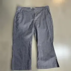 NU SPORTS チェック柄 クロップドパンツ 44 ゴルフ