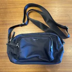 agnis b アニエス ベー カメラバッグ ナイロン