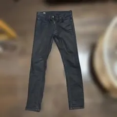 Lee ブラック スリムフィットデニム