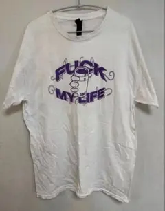 fuck my life Tシャツ Sサイズ flexwitme - メルカリ